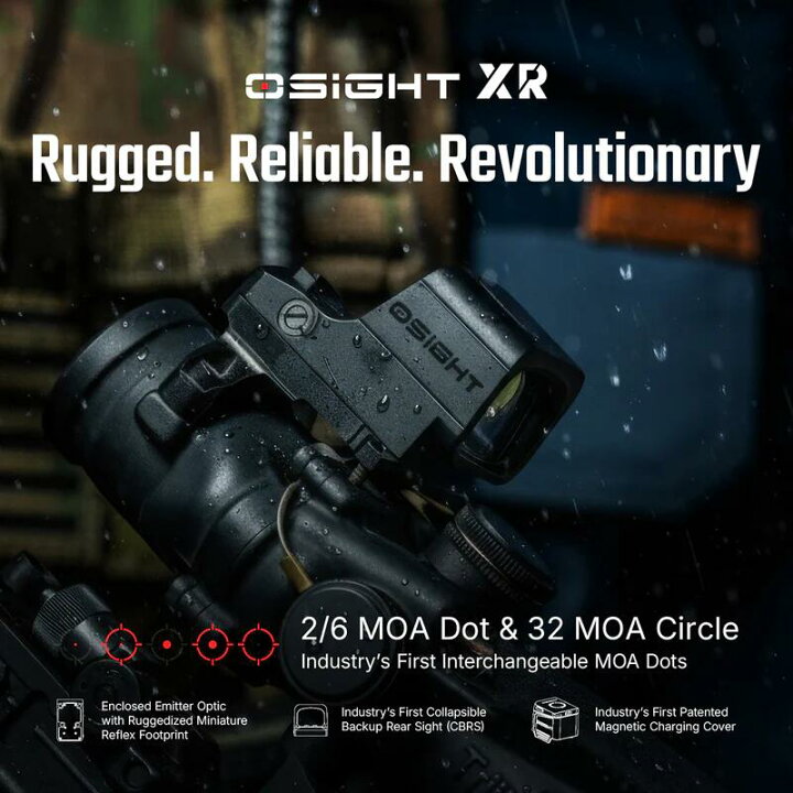 楽天市場】OLIGHT(オーライト) 実物ドットサイト OSIGHT XR （オー 
