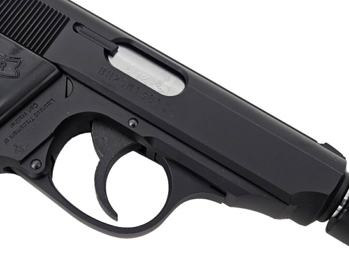 楽天市場】マルゼン ガスブローバックガン本体 ワルサーPPK 