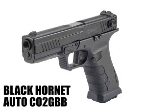 APS JAPAN CO2�K�X�u���[�o�b�N BLACK HORNET AUTO �n���h�K���{�� �u���b�N�z�[�l�b�g �J���^�}�K�W���̗p