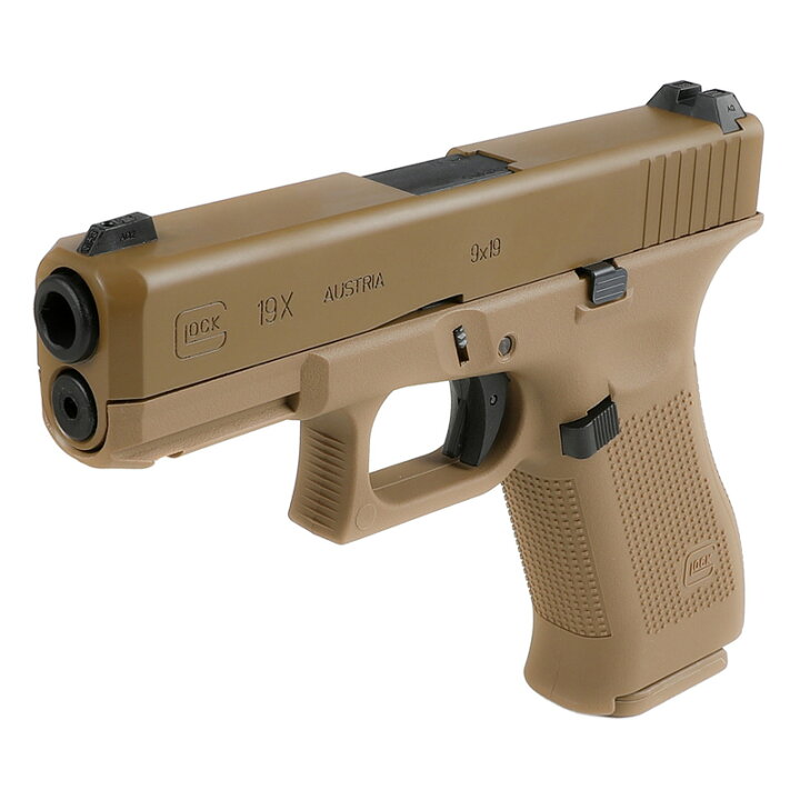 楽天市場】UMAREX G19X TAN セラコートVer. ガスブローバック 