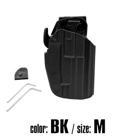 LAYLAX・GARUDA(ガルーダ) 装備品 BK/Mサイズ マルチフィットコンパクトホルスター MULTI FIT COMPACT HOLSTER ライラクス Safariland 579 GLS