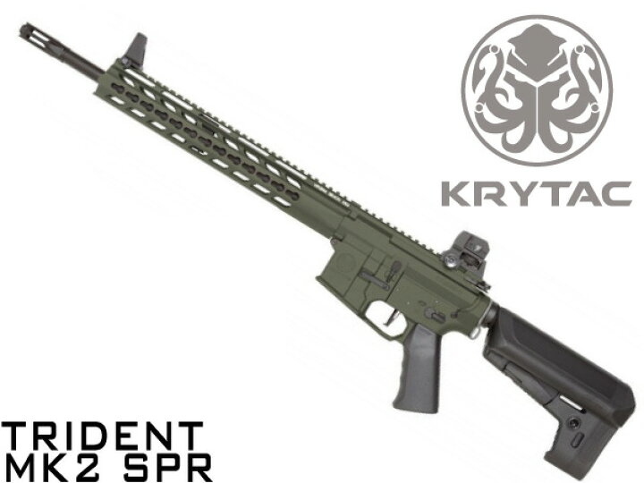 楽天市場】【本体セール実施中】KRYTAC 電動ガン本体 Keymod Trident 
