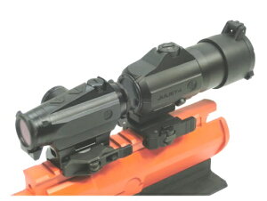 SIG SAUER (VOUEG)w@ ROMEO4H 1x20 RED DOT with JULIET4 4xMagnifier BK hbgTCg _bgTCg