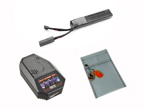 LiPo�o�b�e���[�X�^�[�^�[�Z�b�g �^�~���R�l�N�^�d�l �X�g�b�NIN 7.4v�o�b�e���[�p �iLAYLAX GIGATEC�u�����h�j