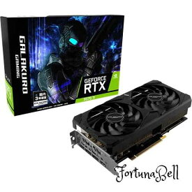 玄人志向 NVIDIA GeForce RTX3070Ti 搭載 グラフィックボード GDDR6X 8GB GALAKURO GAMINGモデル GG-RTX3070Ti-E8GB/DF