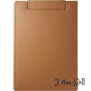 色:キャメル キングジム クリップボード 用箋ばさみ カバー付 合皮 レザフェス U キャメル 1932LUキヤ