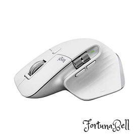 色：ペイルグレー ロジクール MX MASTER3s アドバンスド ワイヤレス マウス 静音 MX2300PG Logi Bolt Bluetooth Unifying非対応 8000dpi 高速スクロールホイール USB-C 充電式 windows mac iPad Chrome Android OS 無線 ワ