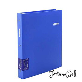 色：ブルー ライオン事務器 クリアーバインダー A4S 30P CB-253-B ブルー