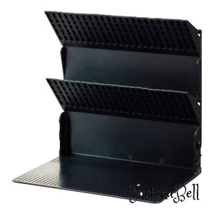 色:ブラック サイズ:通常:幅約20cm リヒトラブ 1冊でも倒れない ブックスタンド ブックエンド A4 ブラック A3577-24