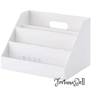 色:04)オールホワイト【不透明】 サイズ:01)スリム【A4タテ】 ライクイット (like-it) 収納ケース オーガナイザー スリム 約幅26*奥18.5*高18.2cm オールホワイト (不透明) 日本製 MX-02 卓上収納 ペ