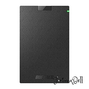 色:ブラック サイズ:2.0TB BUFFALO USB3.2(Gen1)対応ポータブルHDD Type-Cケーブル付 2TB ブラック HD-PGAC2U3-BA