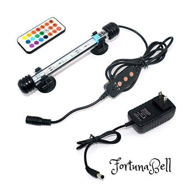 楽天市場 色 Rgb サイズ 18cm 6leds Varmhus 水槽ライト 水槽用照明 アクアリウムライト Led熱帯魚ライト タイマー付き 4 8 12h 定時 日出日没機能 観賞魚飼育 水草育成 18cm 6leds Rgb Fortuna Bell