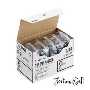 ���� �L���O�W��(Kingjim) �e�v��PRO�e�[�v�J�[�g���b�W �G�R�p�b�N5�� 6mm �����x��/������ ����8m SS6K-5P