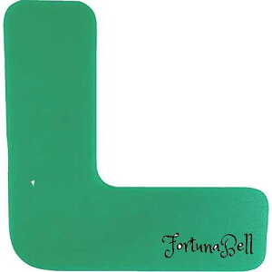 色:緑色 セーフラン(SAFERUN) フロア表示 (高耐久タイプ) L字型 緑色 高強度PC材 両面テープ 厚さ約1mm 50x150x150mm 10枚セット 5S管理などに 貼るだけ簡単設置