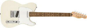 Squier by Fender �G���L�M�^�[ Affinity Series* Telecaster*, Laurel Fingerboard, White Pickguard, Olympic White �\�t�g�P�[�X�t��