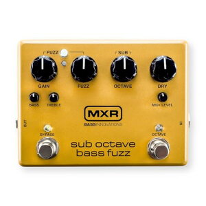 MXR �G�t�F�N�^�[ M287 �T�u �I�N�^�[�u �x�[�X �t�@�Y Sub Octave Bass Fuzz