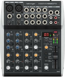 �x�����K�[ Behringer �A�i���O�~�L�T�[ 10���� 2�o�X�~�L�T�[ USB�X�g���[�~���O�I�[�f�B�I�C���^�[�t�F�C�X����/KLARK TEKNIK������FX�G���W������ XENYX 1002SFX