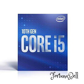 INTEL CPU BX8070110400 Core i5-10400 プロセッサー、2.90 GHz(最大4.3 GHz) 、 12 MBキャッシュ 、 6コア