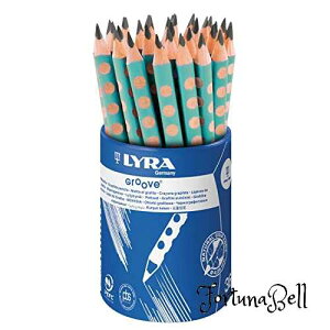 色:ターコイズ リラ 鉛筆 グルーヴ・グラファイト B ターコイズ 36本入り L1873362