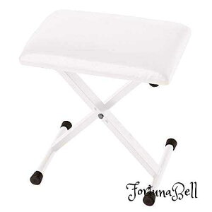 色:ホワイト KORG ピアノ用 X型椅子 PC-110 WH ホワイト