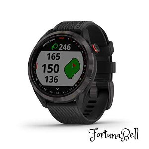 FFBlack/Carbon Gray GARMIN(K[~) Stir GPS Approach S42