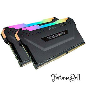 CORSAIR DDR4-3600MHz デスクトップPC用 メモリ VENGEANCE RGB PRO シリーズ 32GB [16GB*2枚] CMW32GX4M2Z3600C18