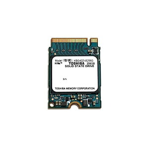 Kioxia SSD 256GB M.2 2230 30mm NVMe PCIe Gen3 x4 KBG40ZNS256G BG4 �\���b�h�X�e�[�g�h���C�u Surface Pro Steam Deck Dell HP Lenovo Ultrabook �^�u���b�g�p