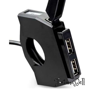 fCgi(Daytona) oCNp USBd USB-A 24W iPhone/AndroidΉ u[LXCb`ڑ CL[A t13.5mm X_[USB 2|[g 98438