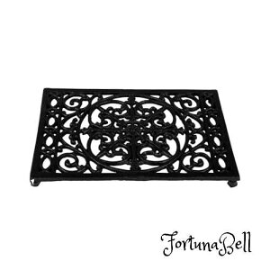 _g(Dulton) ~ N^O gxbg AeB[NubN 18*250*s170mm RECTANGLE TRIVET ANTIQUE BLACK S315-115ABK