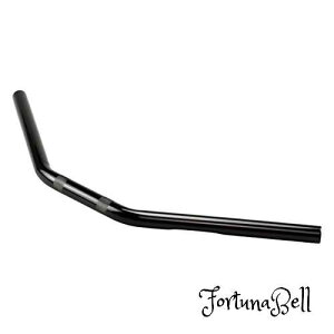 キジマ (kijima)バイク バイクパーツ ドラッグバー ハイベントタイプ ブラック ハーレー系 HD-04020