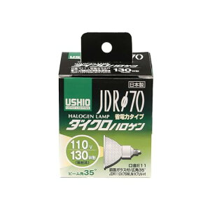 �G���p (ELPA) JDR110V75WLW/K7UV-H �d�� �n���Q���d�� �Ɩ� E11 110V 75W �L�p35* 1200lm G-181H