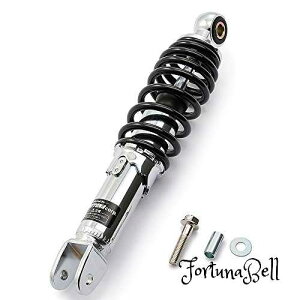 色:ブラック デイトナ(Daytona) バイク用 リアサスペンション 汎用(原付) 取付長260mm 街乗り設定 ユニバーサルリアショック ブラックスプリング 73536