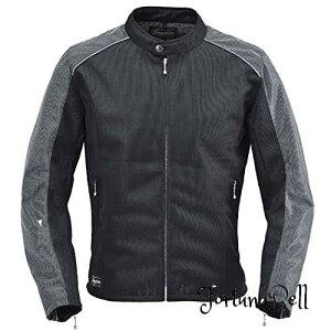 色:グレー サイズ:S デイトナ(Daytona) バイク用 ジャケット 春夏 薄型プロテクター(ひじ/背中)付属 CEレベル1 フルメッシュ CPS規格対応 DJ-003 メッシュシングルライダース グレー Sサイズ 37088