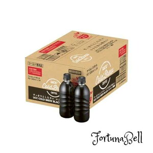 UCC COLD BREW BLACK xX{g PET 500ml*24{ P[X̔p (EC)