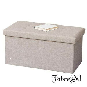 色:ライトグレー 不二貿易 収納ベンチ 収納ボックス オットマン 折りたたみ ボックススツール ベンチ 幅60*奥行30*高さ30cm ライトグレー ハント 86139