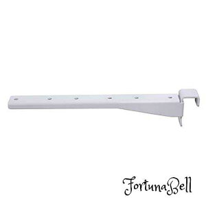 和気産業(Waki Sangyo) Walist ウォリスト 1*4材用 棚受金具 3枚用 DIY 壁面 棚 収納 突っ張り 2個入 白 267mm WAT-036