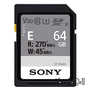 \j[ SONY SDXC [J[h 64GB SF-E64A Class10 UHS-IIΉ