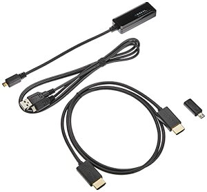�A���p�C��(ALPINE) �r���g�C��USB/HDMI�ڑ����j�b�g�p Android�ڑ�MHL�P�[�u�� KCU-G60MH