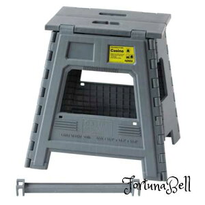 XE[(SLOWER) ܂肽 ֎q y RpNg  `FA FOLDING Xc[ Casino O[ 50cm ver FOLDING STOOL DX Casino SLW303