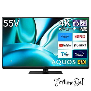 V[v(SHARP) 55V^ 4K t er AQUOS 4T-C55FN2 N-Blackpl VAI Google TV (2023Nf)