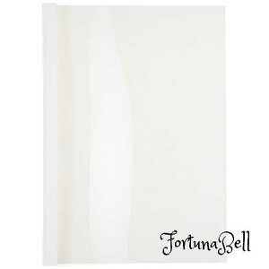 JIC とじ太くん とじ太くん専用カバークリアホワイトA4タテ 9mm