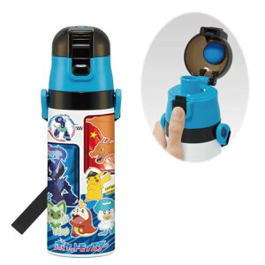 �X�P�[�^�[(Skater) ���� �q���p ������ 470ml �|�P���� 24 �j�̎q �ۗ��p �X�e�����X �y�ʃ^�C�v waterbottle �X�|�[�c�{�g�� �L�b�Y ���ǂ� ���r SDC4-A