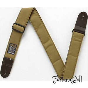 Ibanez アイバニーズ シンプルさにこだわりのデザイン性を備えたギター・ベース用ストラップ (オーカー) DCS50-OC