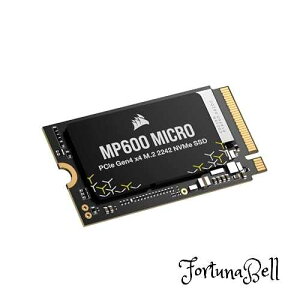 CORSAIR MP600 MICROV[Y 3D TLC NAND̗p 2TB PCIe Gen4 x4 NVMe M.2 2242 7000MB/s Lenovo Legion GoKp CSSD-F2000GBMP600MCR2