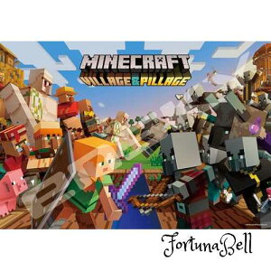 GXJC(ENSKY) MINECRAFT Village & Pillage 51*73.5cm WO\[pY 1000s[X JIGSAW PUZZLE 1000T-393
