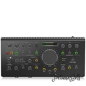 ベリンガー Behringer 2x4 USBオーディオインターフェース 192kHz対応 MIDASマイクプリアンプ搭載 内蔵トークバックマイク スタジオコントローラー VCAコントロール STUDIO XL BLACK