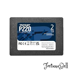 Patriot P220 2TB Internal SSD - SATA 3 2.5" - Solid State Drive - P220S2TB25