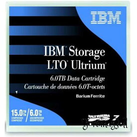 IBM(メディア) LTO Ultrium7 38L7302 [LTO7 データカートリッジ 6.0/15.0TB]