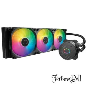 Cooler Master MasterLiquid 360L RA 360mm N[Y[v AIO LbhN[[ ARGB  Gen S R[hv[g|v 120mm PWM CryoFuze 14W/mK AMD Ryzen AM5/AM4 Intel LGA1700/1200 (MLW-D36M-A18PZ-R1) ubN