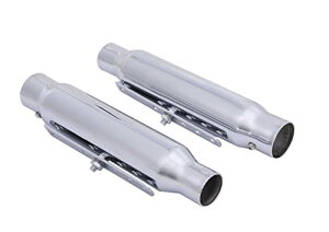 CustomDivine �A�����J�� �V���[�g �X���b�v�I�� �}�t���[ 2�{�Z�b�g ���l�b�T �G�X�g���� W400 W650 W800 BOLT XL883 GN125 �� �o�C�N �ėp �ЊO�i